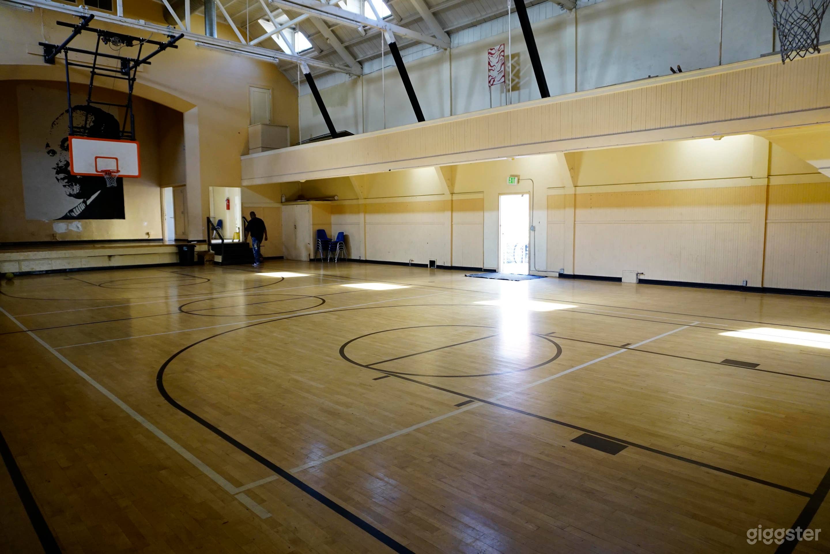 Indoor Basketball Court available for Filming Photo 1