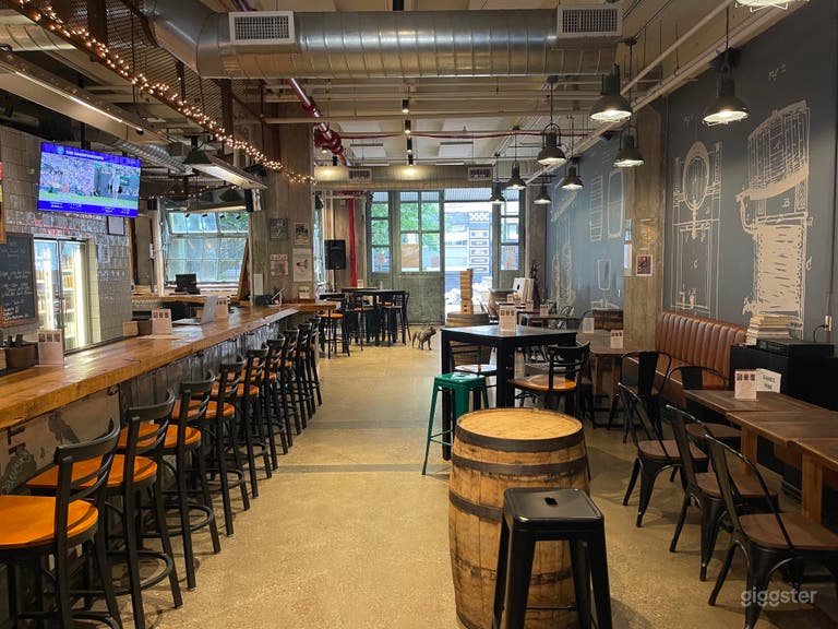  Event space/ brewery taproom w/stage & outdoor space 