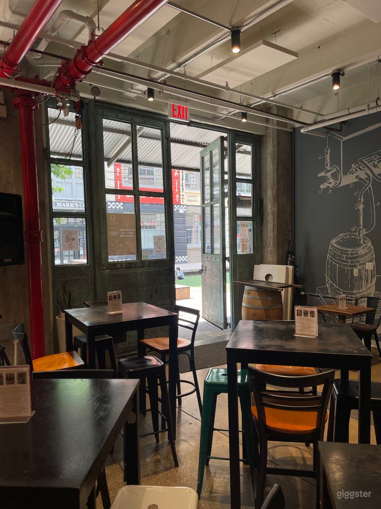  Event space/ brewery taproom w/stage & outdoor space 