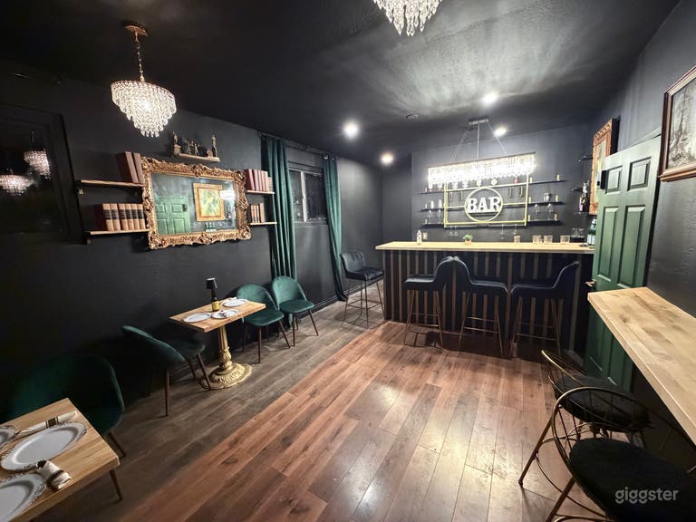  Produktionsbereites Restaurant- & Bar-Set für Dreharbeiten nahe DTLA 
