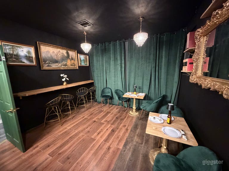 Produktionsbereites Restaurant- & Bar-Set für Dreharbeiten nahe DTLA 