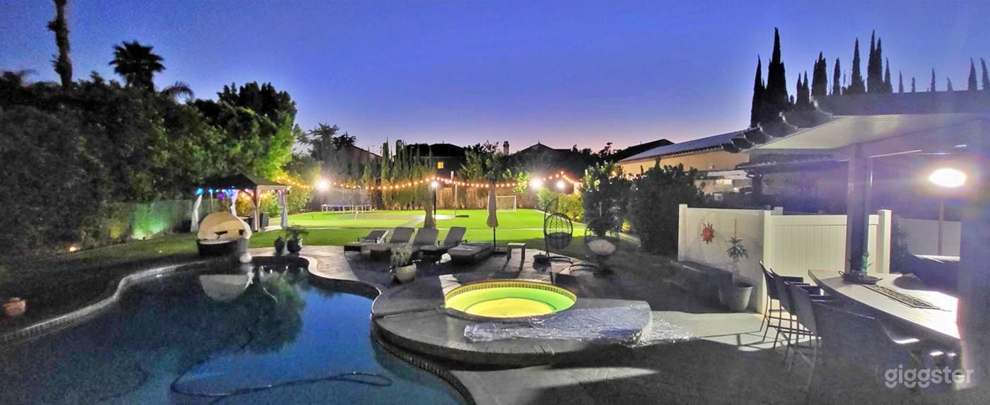 Subterranean Pool, Lush Manicured Yard with Hot tub Photo 1