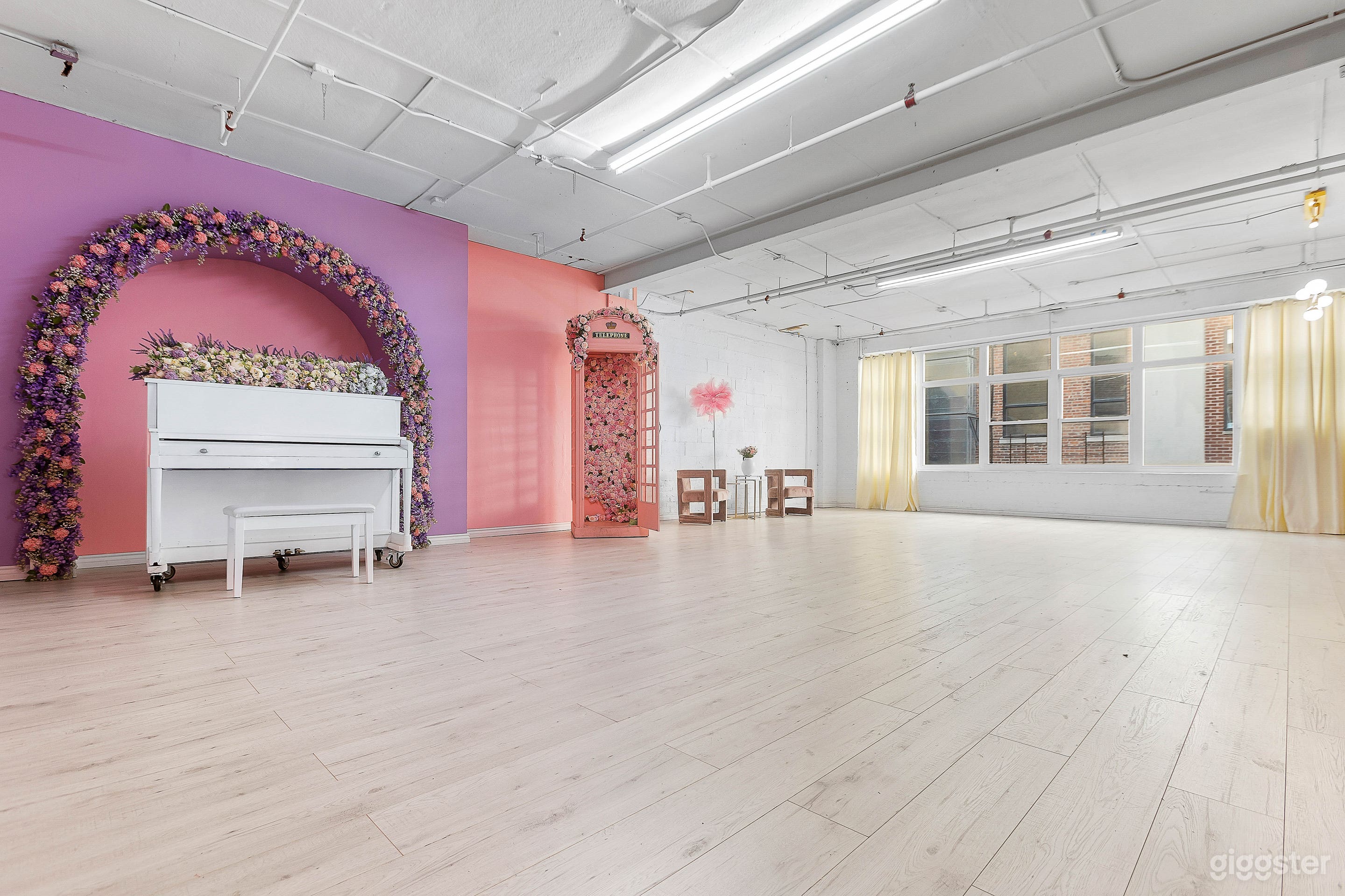 Daylight Studio With A Photo Booth and Christmas Tree Photo 3