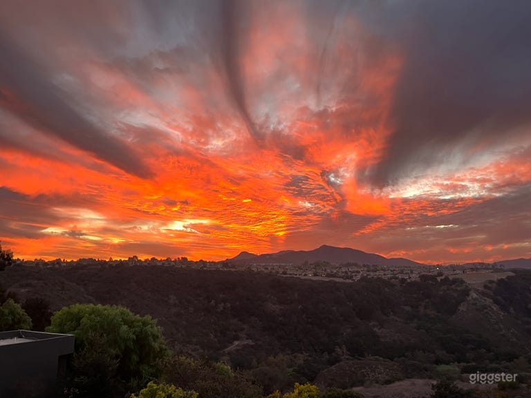  Burnt orange sunsets 365 days a year. 
