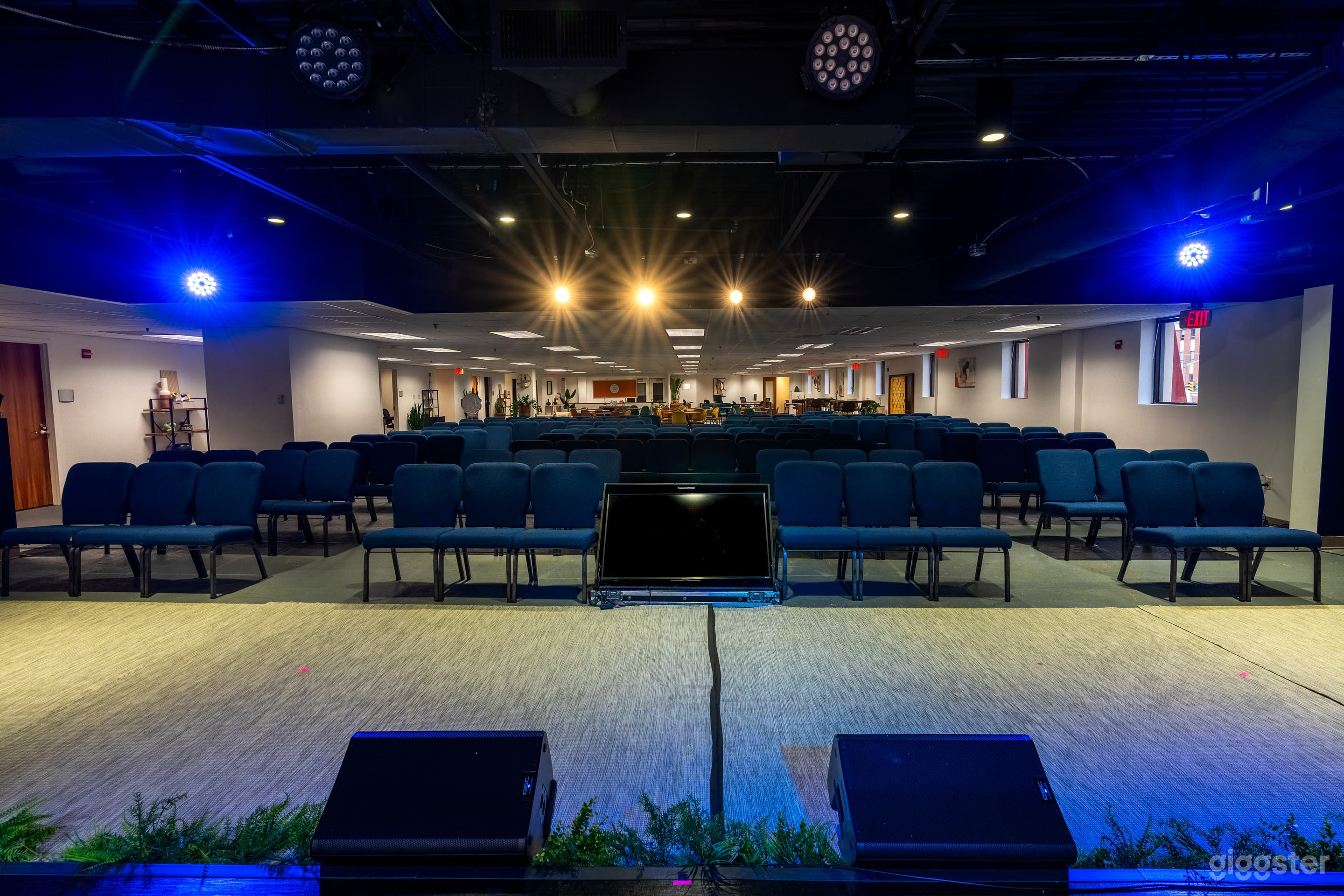 Seating - Stage view