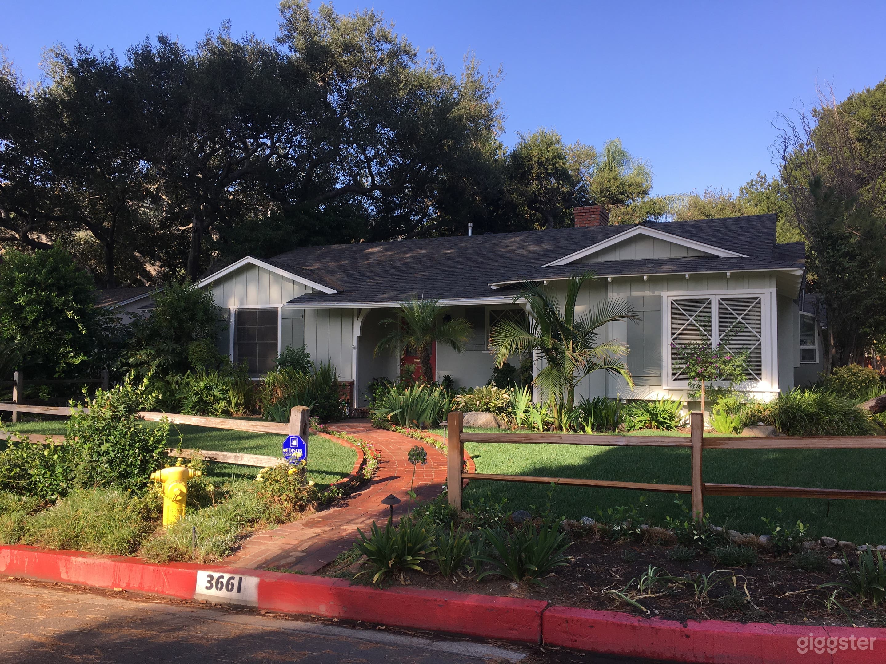 Front shot. Lots of street parking on side of corner lot. Located on double cul-de-sac street. Friendly neighbors.