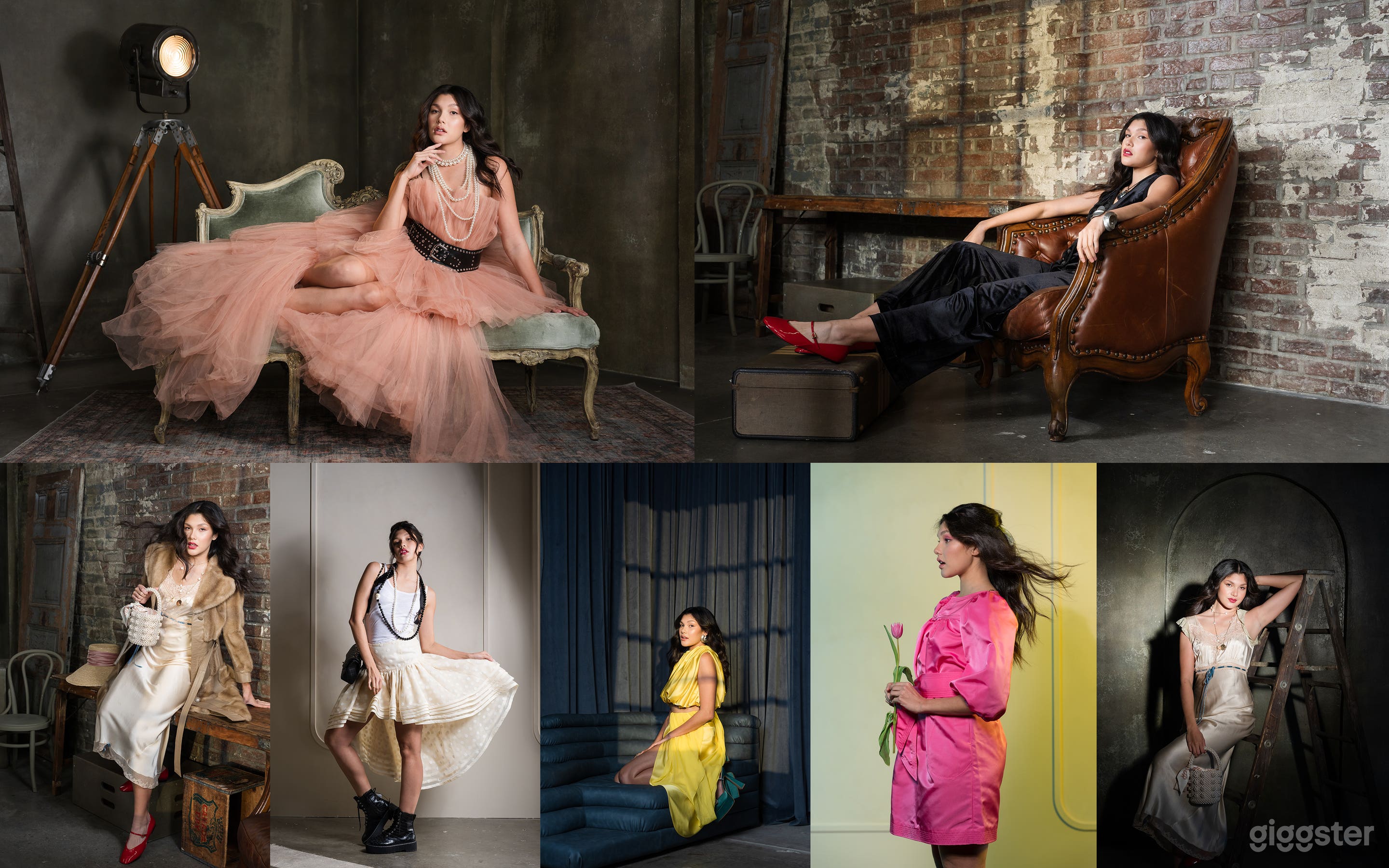 Painterly Vintage Studio Photo 2