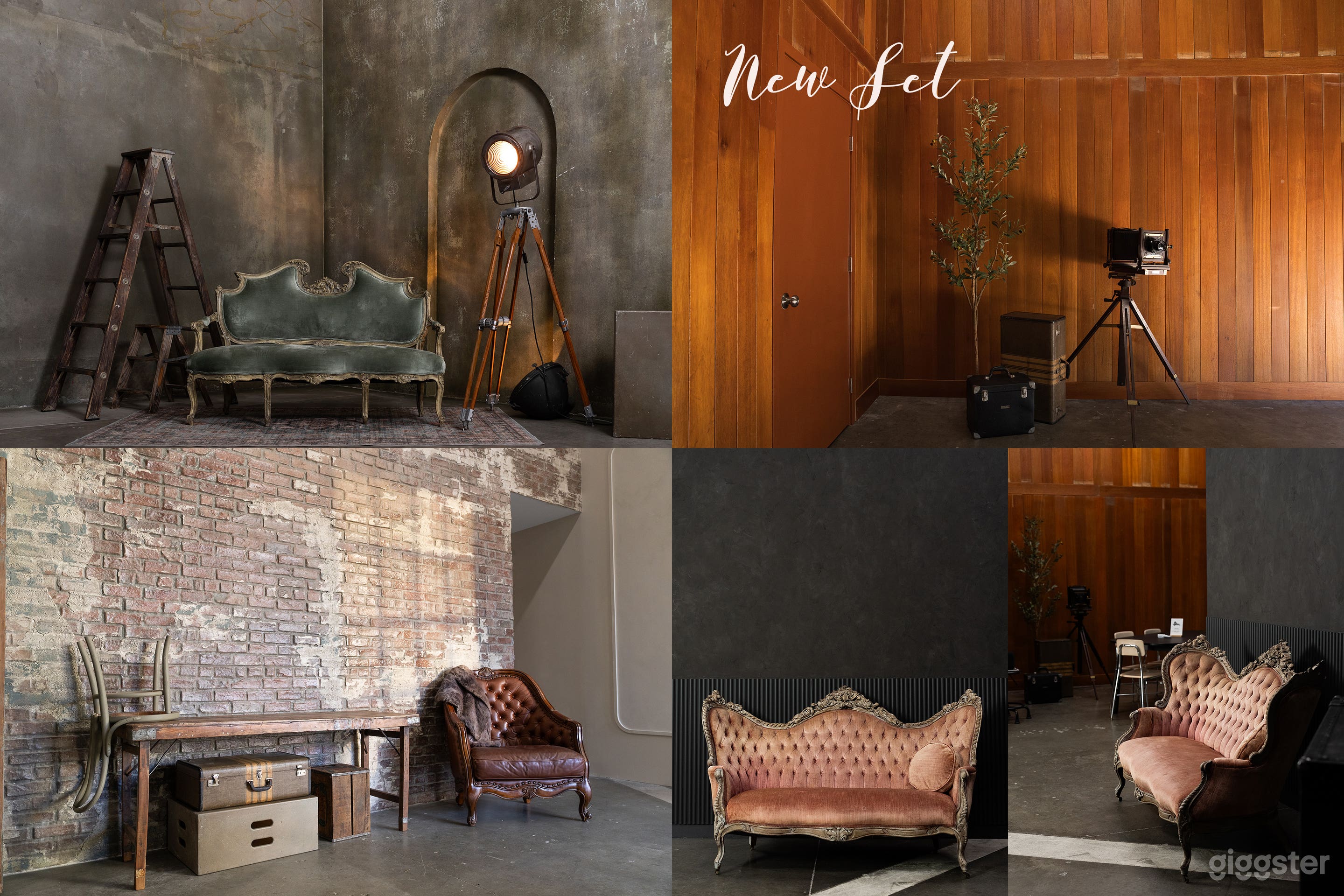 Painterly Vintage Studio Photo 1