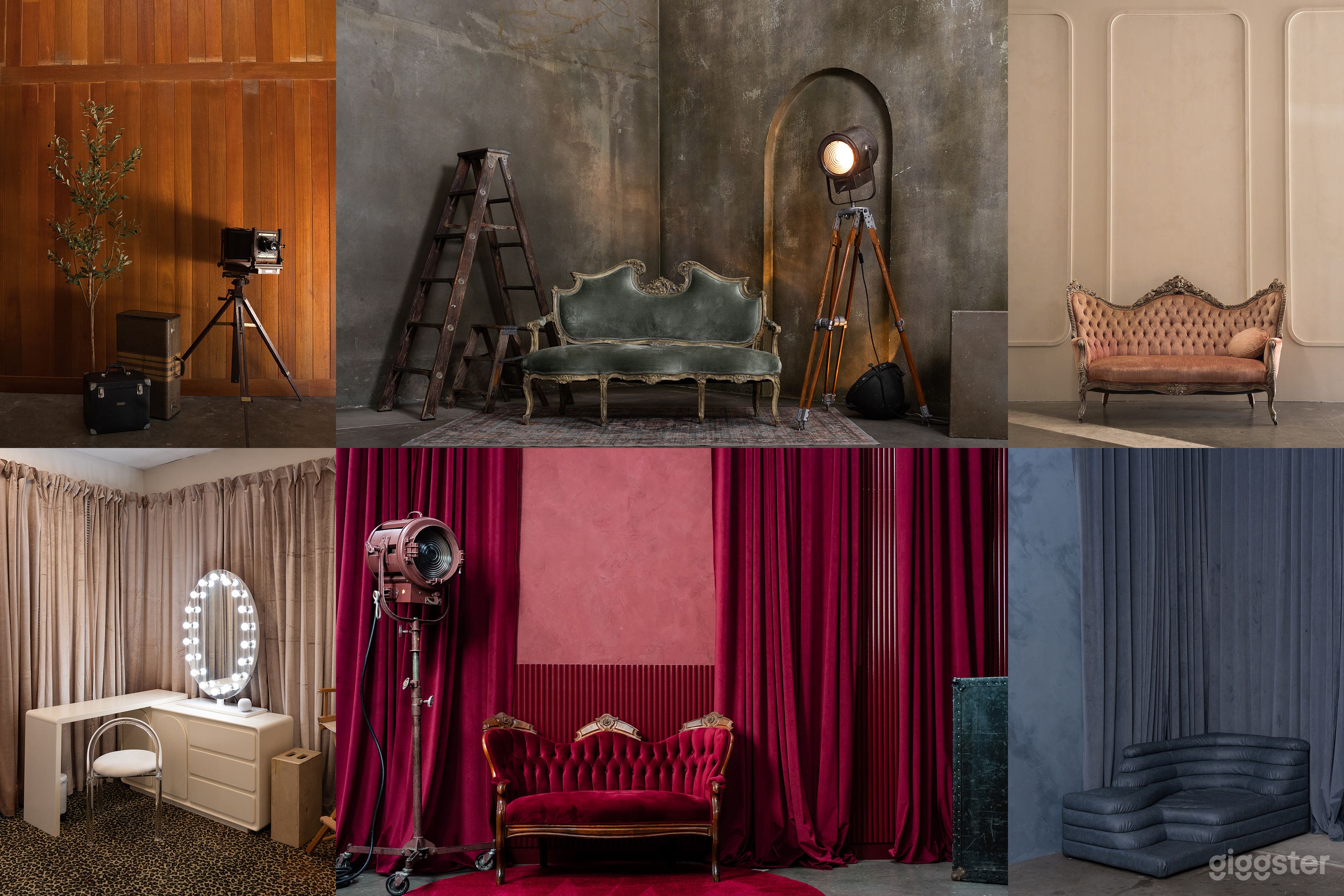 Painterly Vintage Studio Photo 1