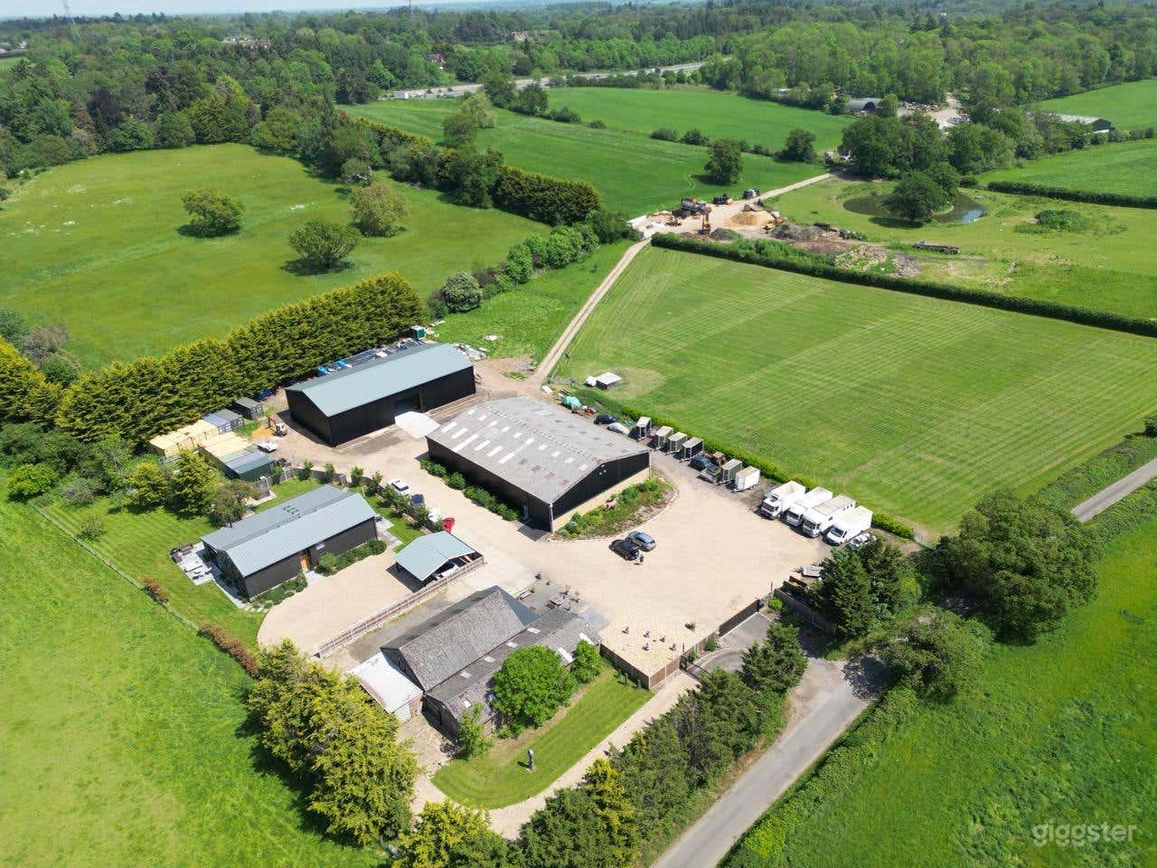 The whole site - farm