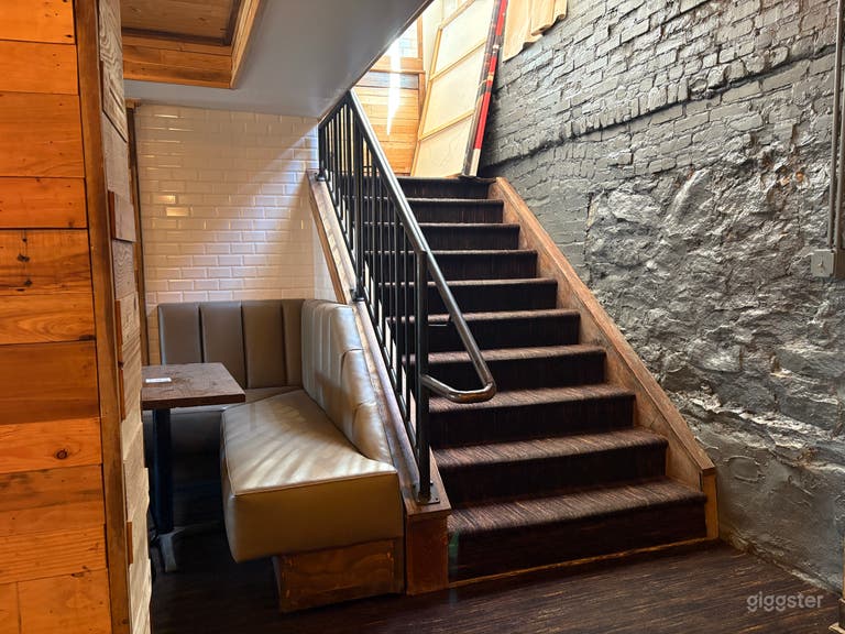  Cinematic Industrial Bar w/ VIP Rooms & Fire Pit 