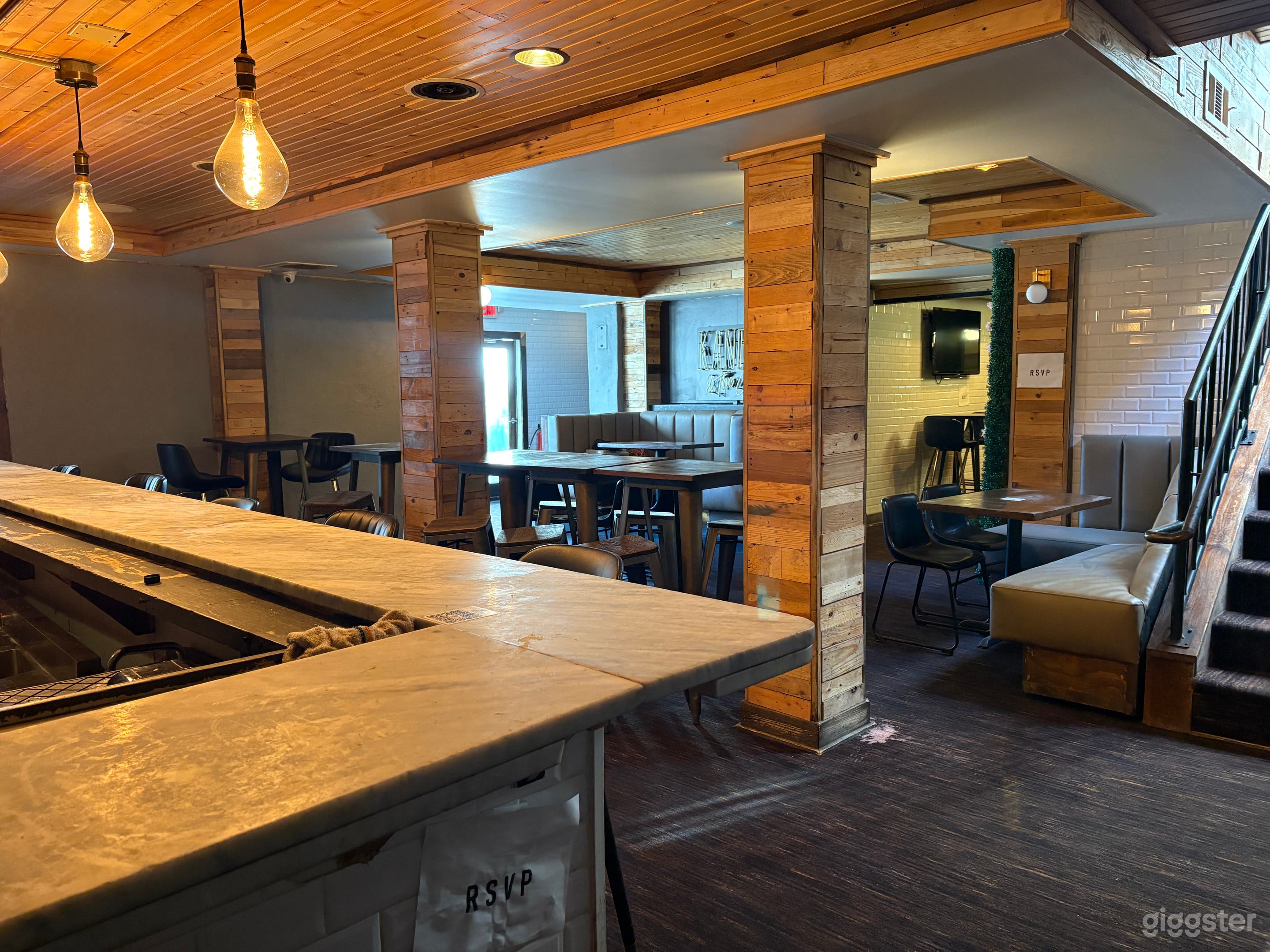 Cinematic Industrial Bar w/ VIP Rooms & Fire Pit Photo 3