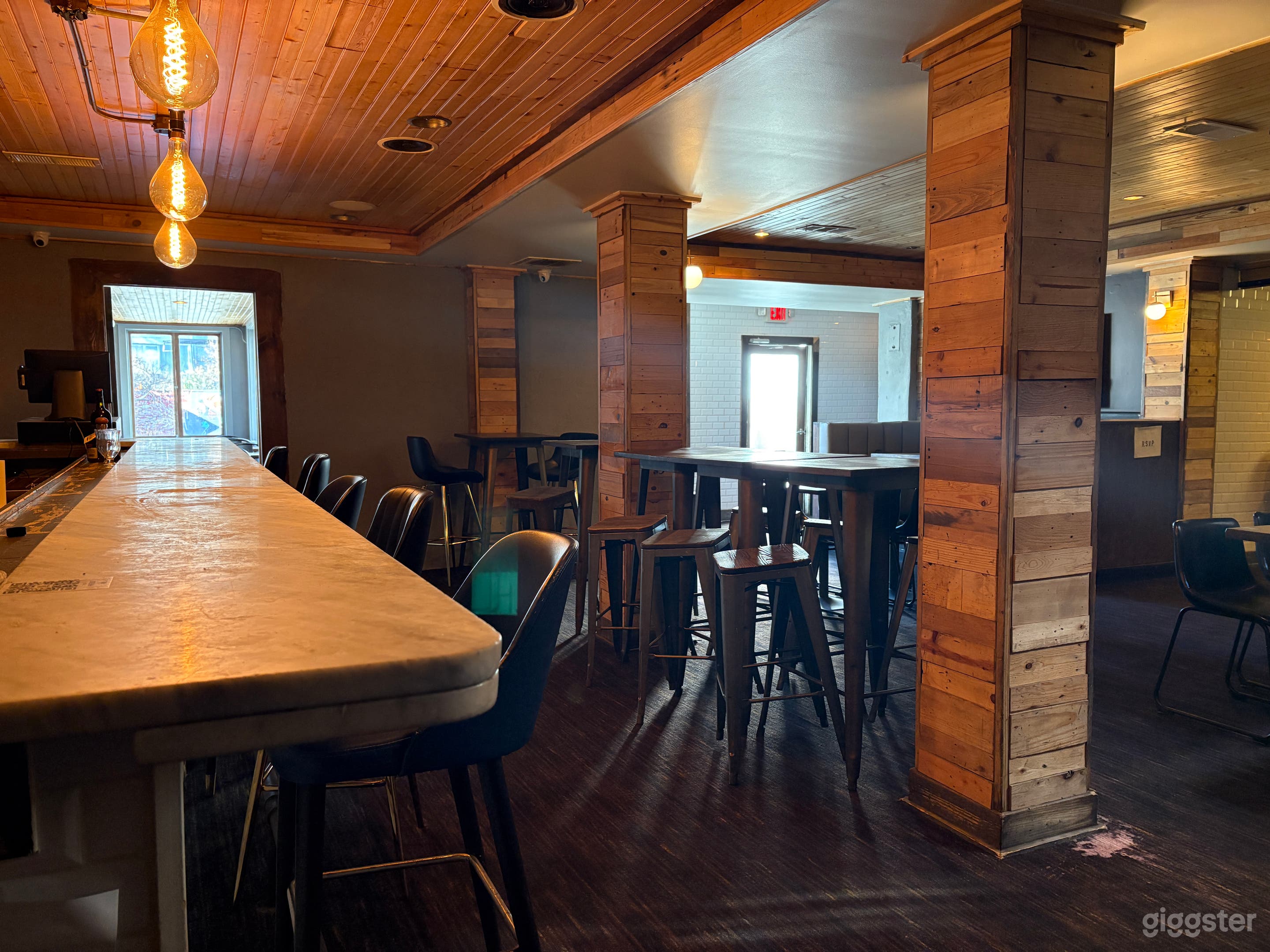 Cinematic Industrial Bar w/ VIP Rooms & Fire Pit Photo 4