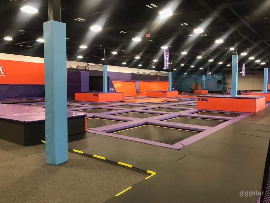 Large and Exciting Trampoline Park in Walker Photo 2
