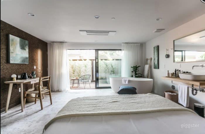  Mindful Minimalist Hotel Event Venue with Lobby and Roof Deck 