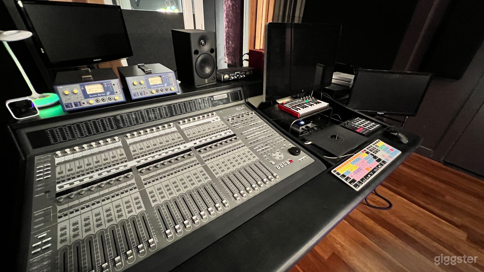 Avid C24 Console, Apogee Symphony I/O, Pro Tools HD Ultimate