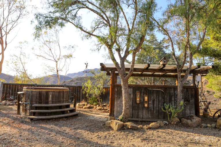  Cowboy Hot Tub and Dressing Area 