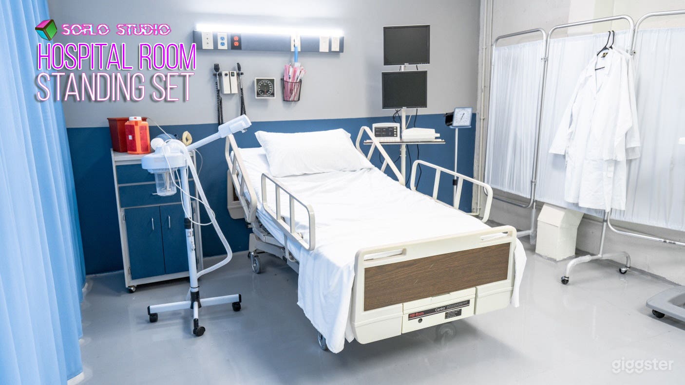 Studio Space with Hospital Room Film Set Photo 4