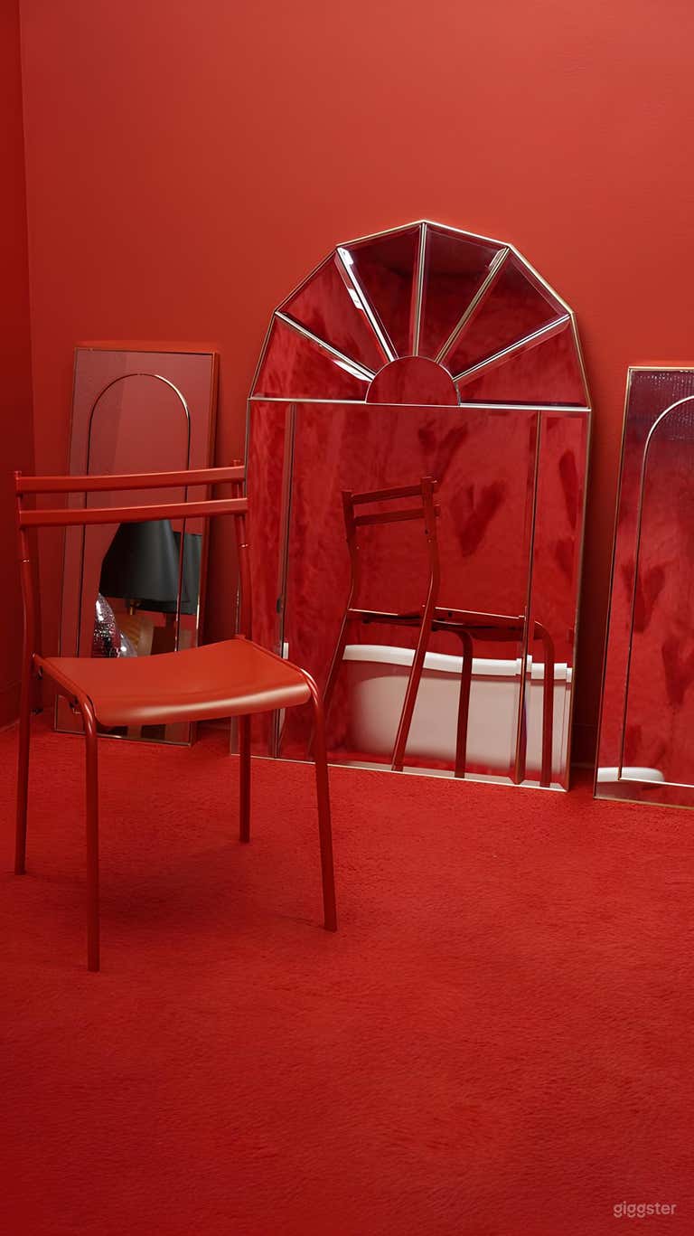  Framed In Red - A Moody, Bold, Cinematic Set 