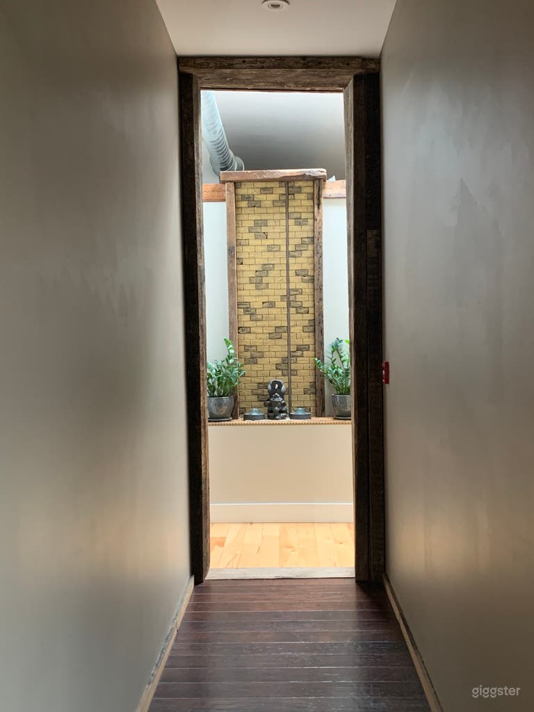  hallway to smaller studio spaces (contact for more info if interested in those spaces) 