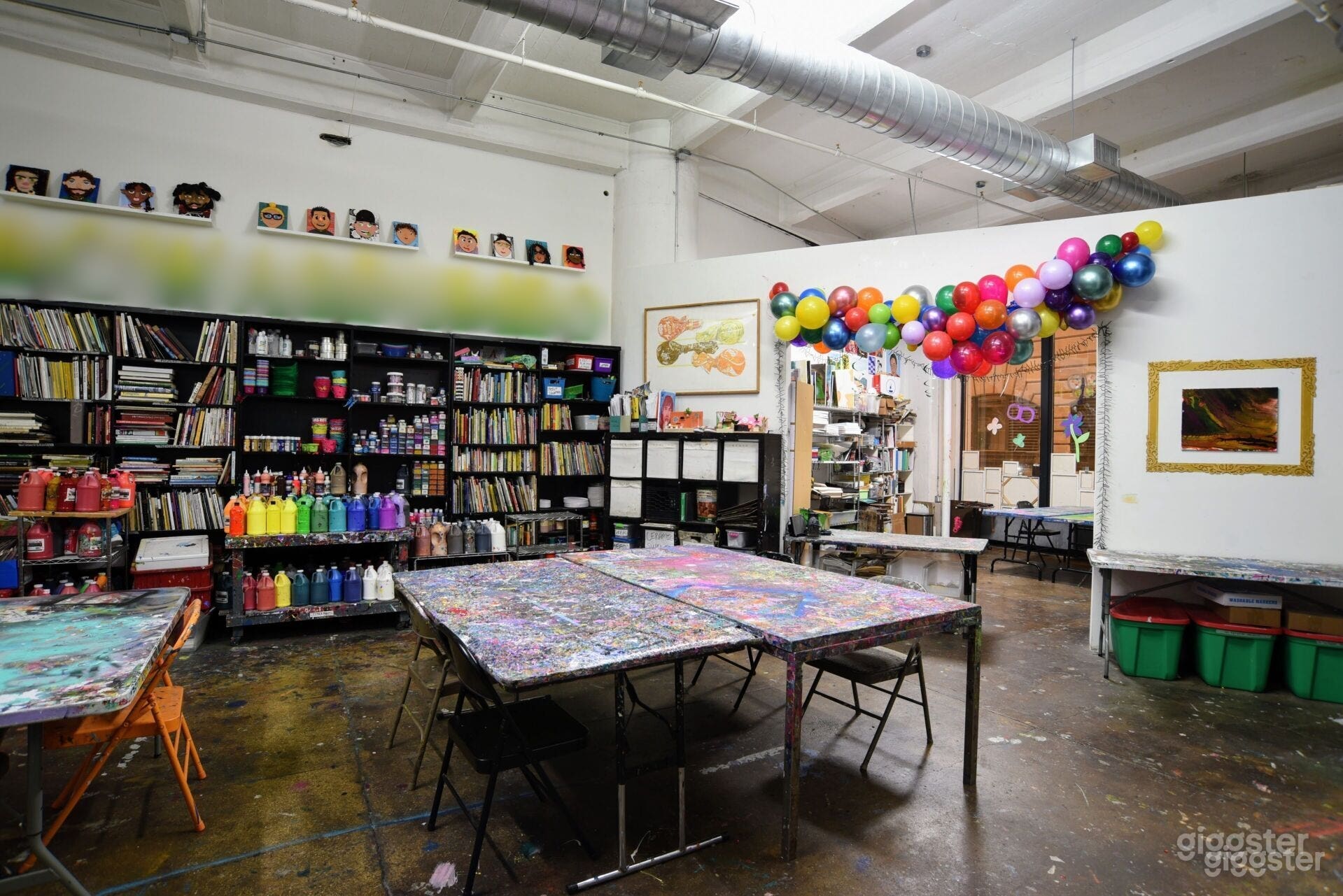 Colorful (and Huge) Art Studio in Dumbo, Brooklyn Photo 2