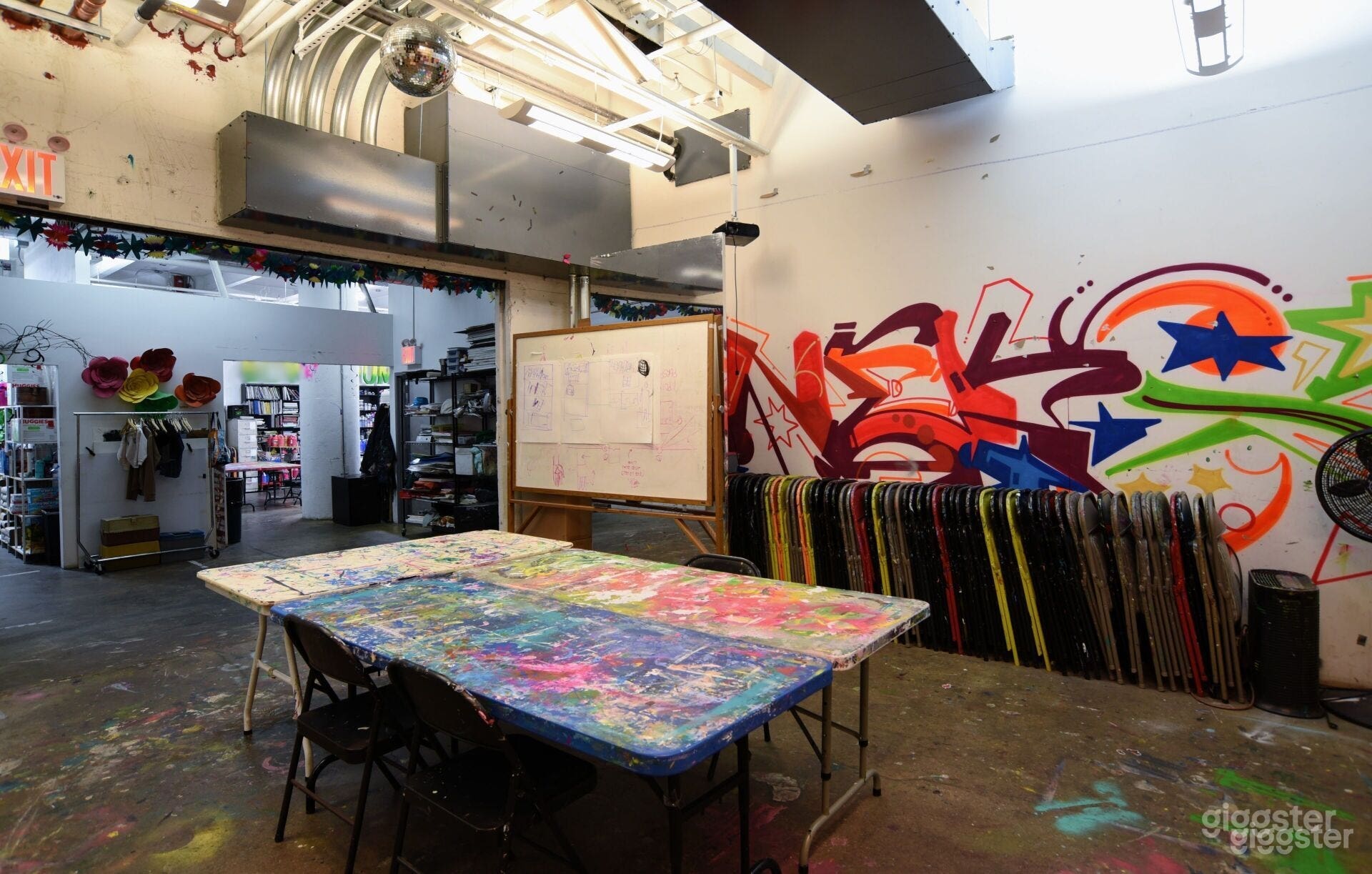 Colorful (and Huge) Art Studio in Dumbo, Brooklyn Photo 4