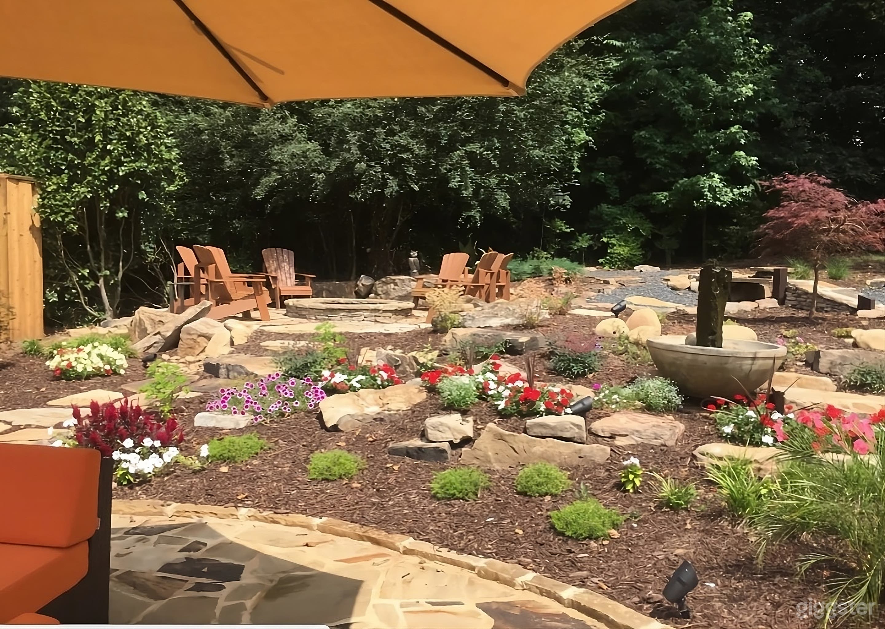 Stunning and Beautifully Designed Backyard Photo 1