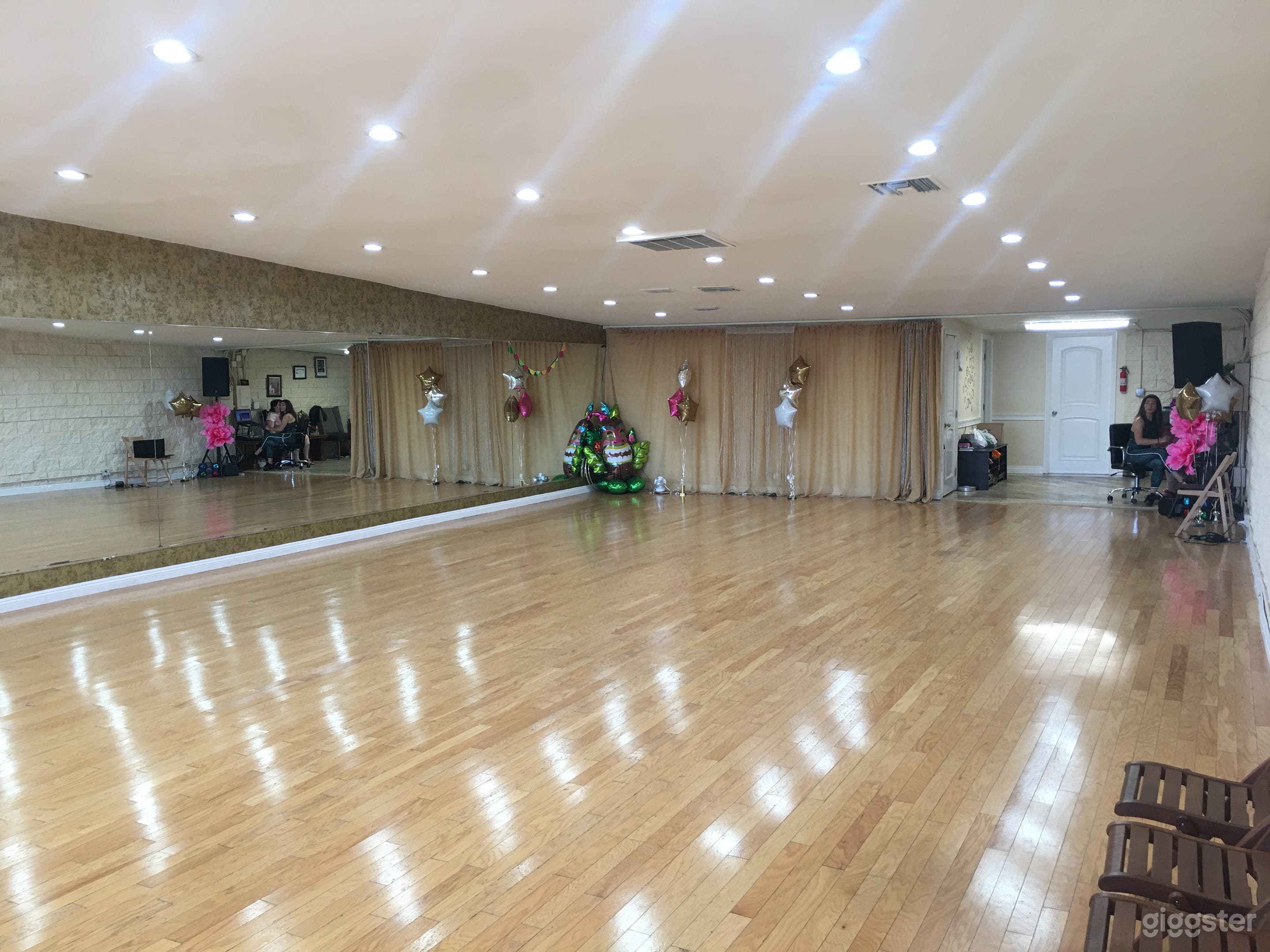 Main ballroom floor!