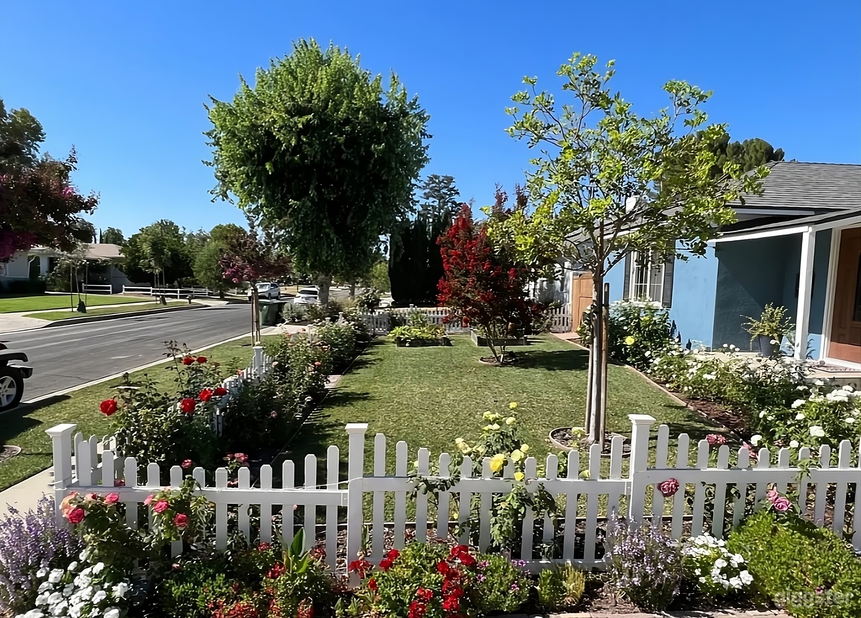 Enchanting Landscaped Backyard Photo 4