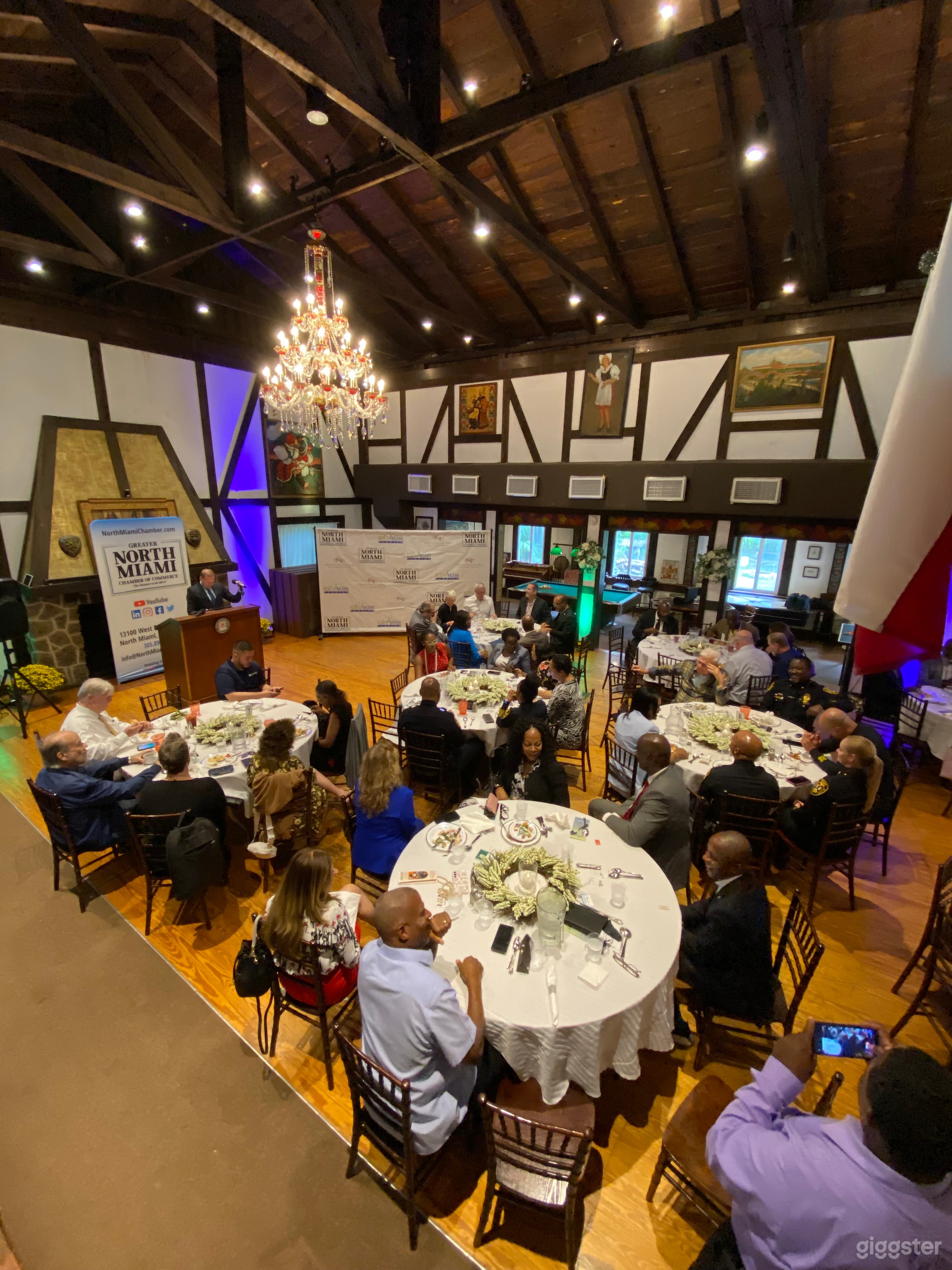 Grand Hall Dining Room (During an event)