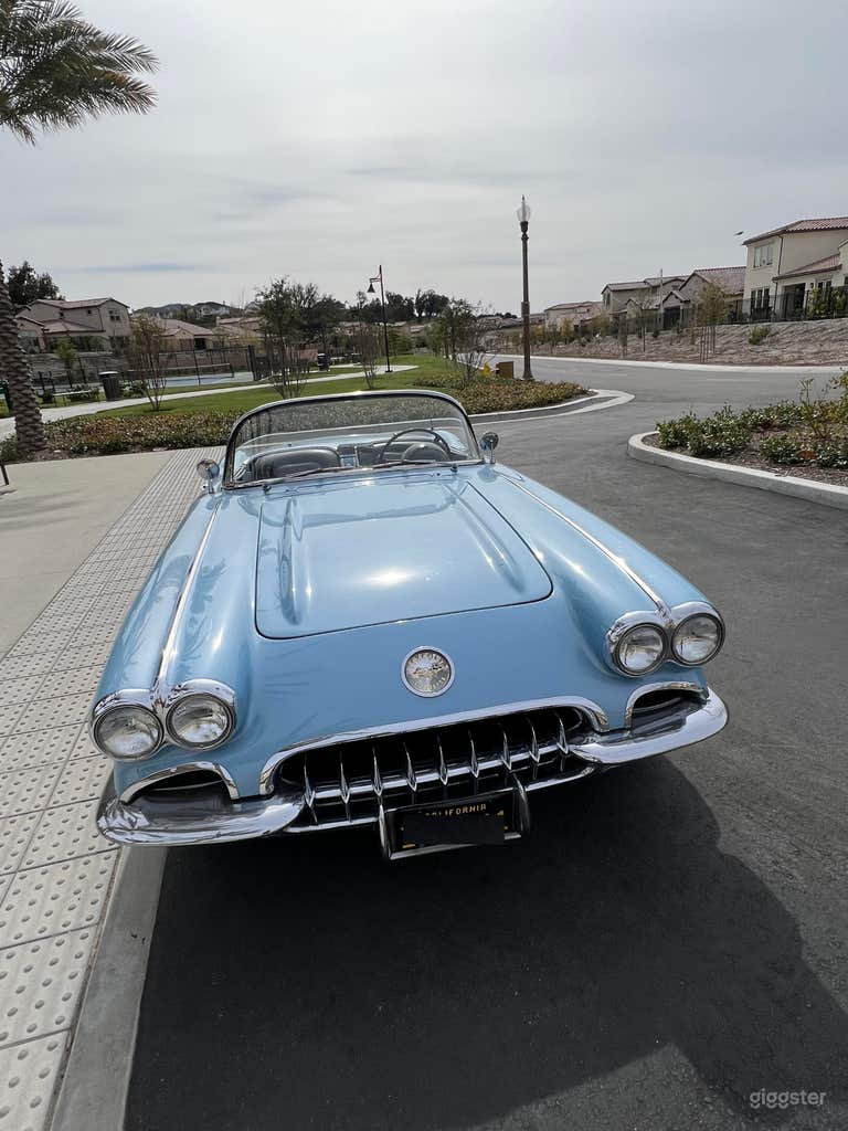  1960 Classic Convertible Corvette 