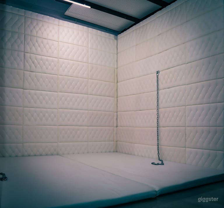  PADDED WHITE ROOM | ASYLUM | VIDEO PRODUCTION SET 