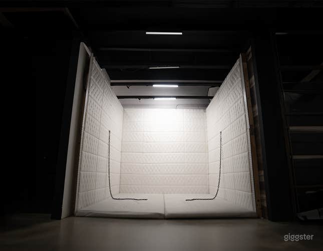 White Padded Room | Asylum Film Set Rental | Fort Lauderdale White Padded Room | Asylum Film Set Rental | Fort Lauderdale