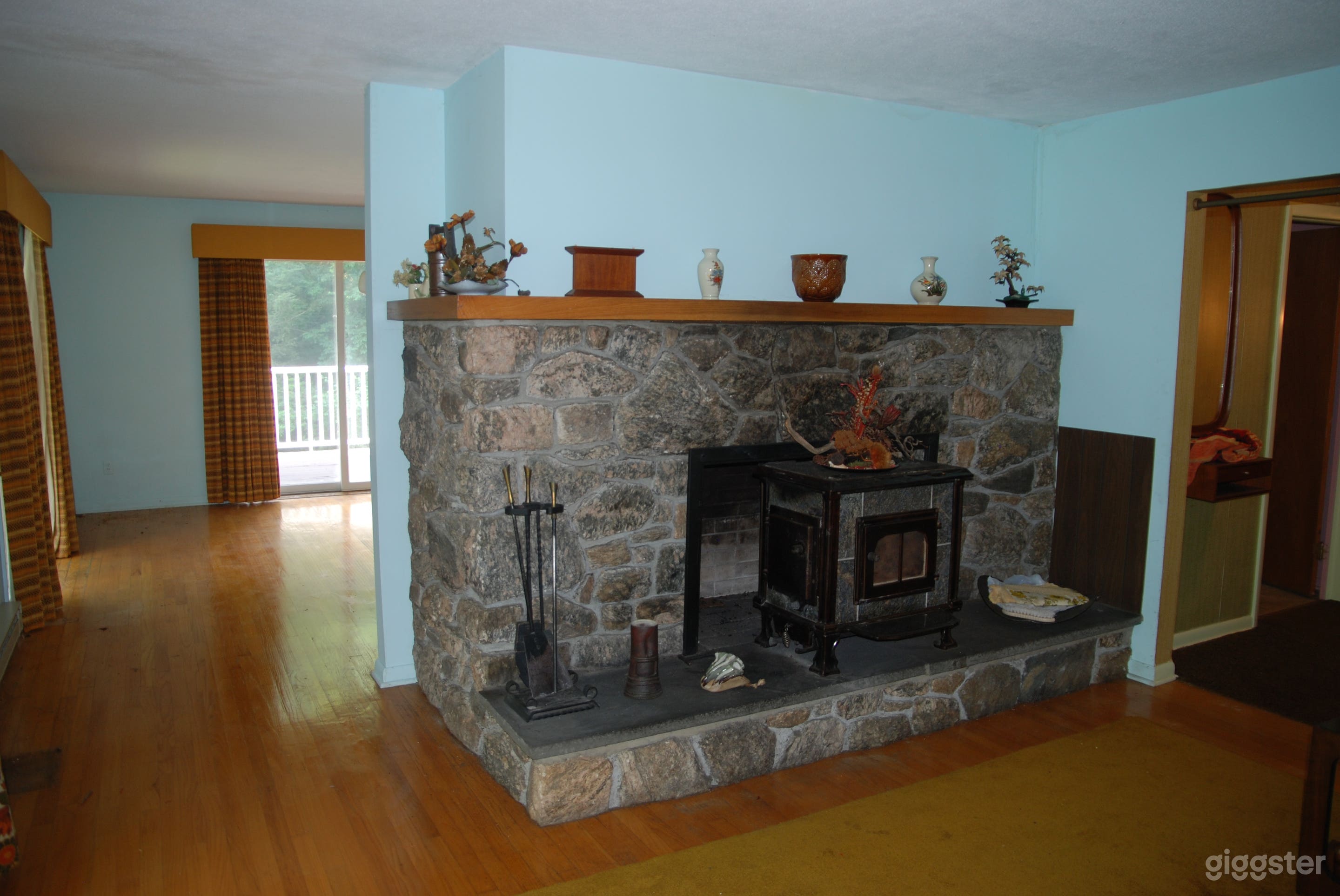 Stone fireplace #2