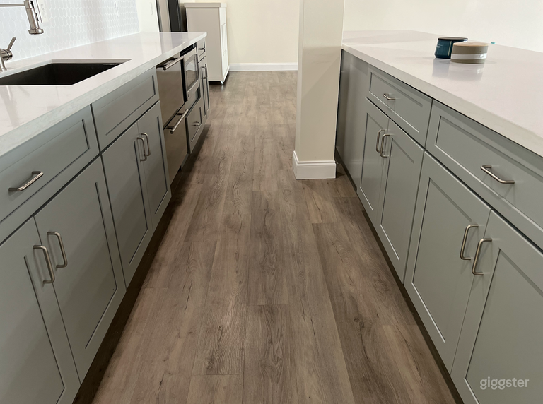  Prep kitchen with ample space and storage 