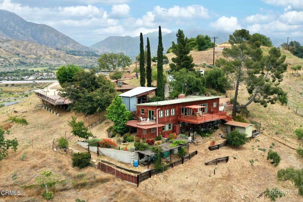 Rustic Wood Home with Vintage Details and View Photo 3