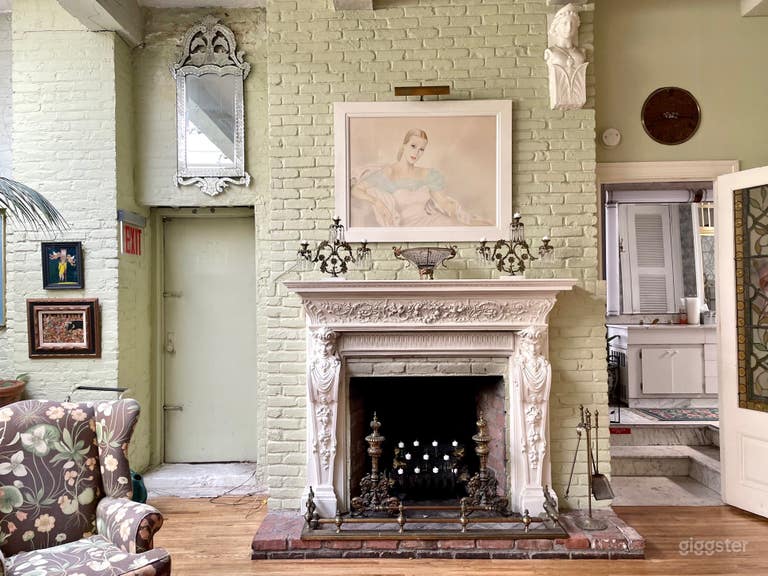  Garden Room Fireplace 