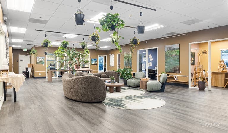  Creative Event Space with Art Activities in Campbell 