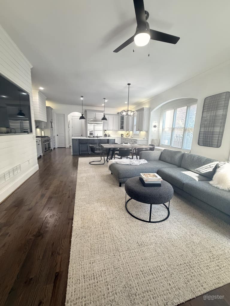  20 Year Old Brick and Stone Traditional Home Open Canvas 