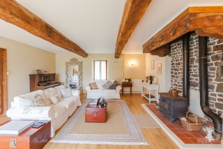  Cottage de campagne pavée 