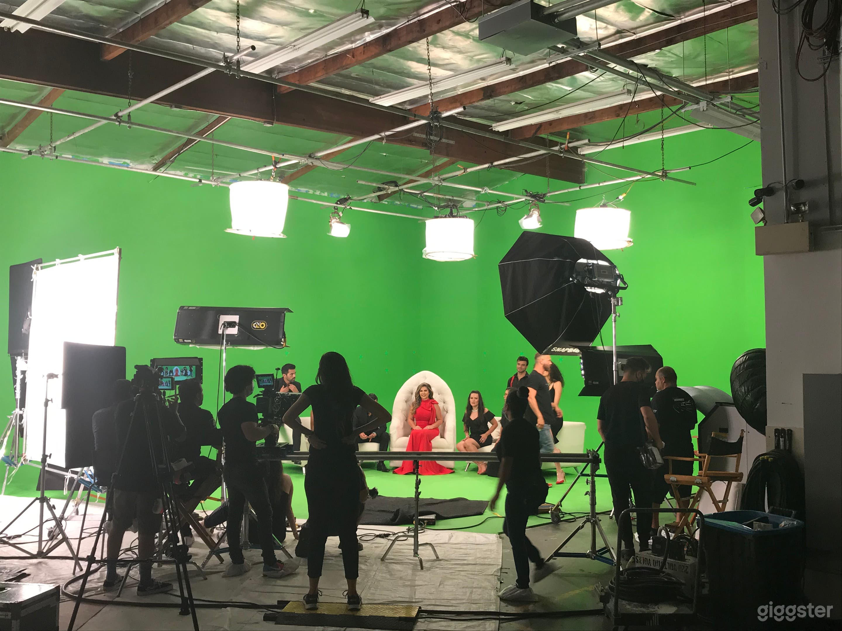 2-Wall 65' Green Screen Cyc Photo 1