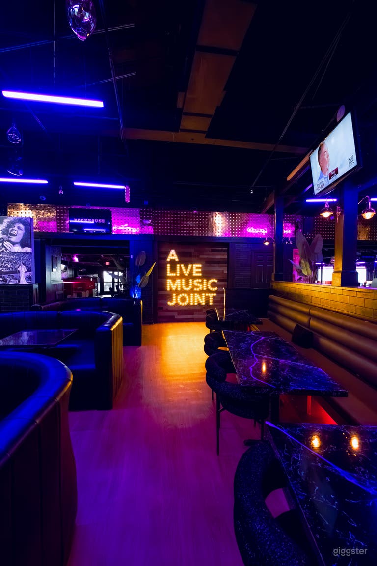  Live Music Venue & Full Restaurant with Stage and Bar 