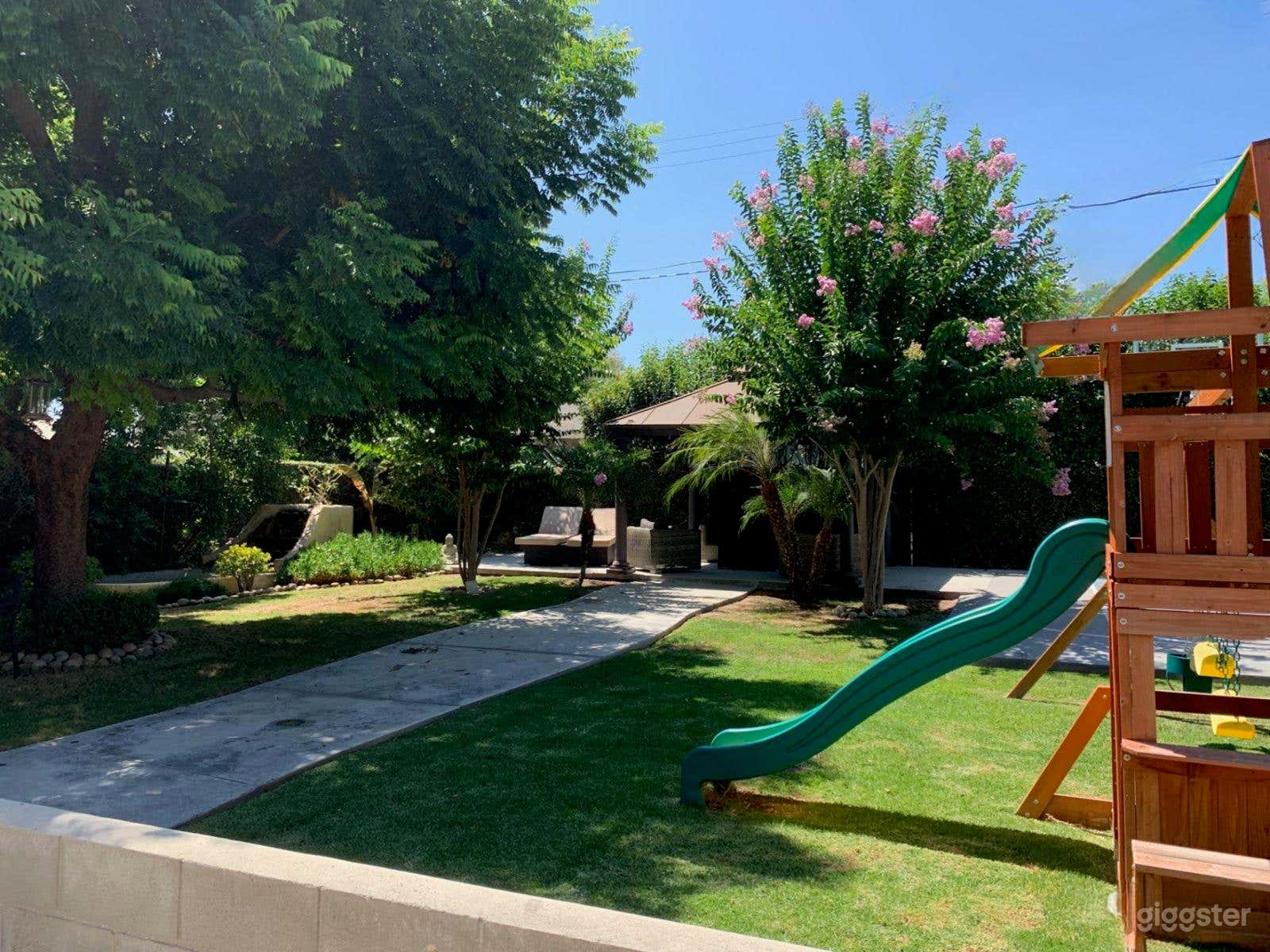 Backyard Garden Oasis Photo 1