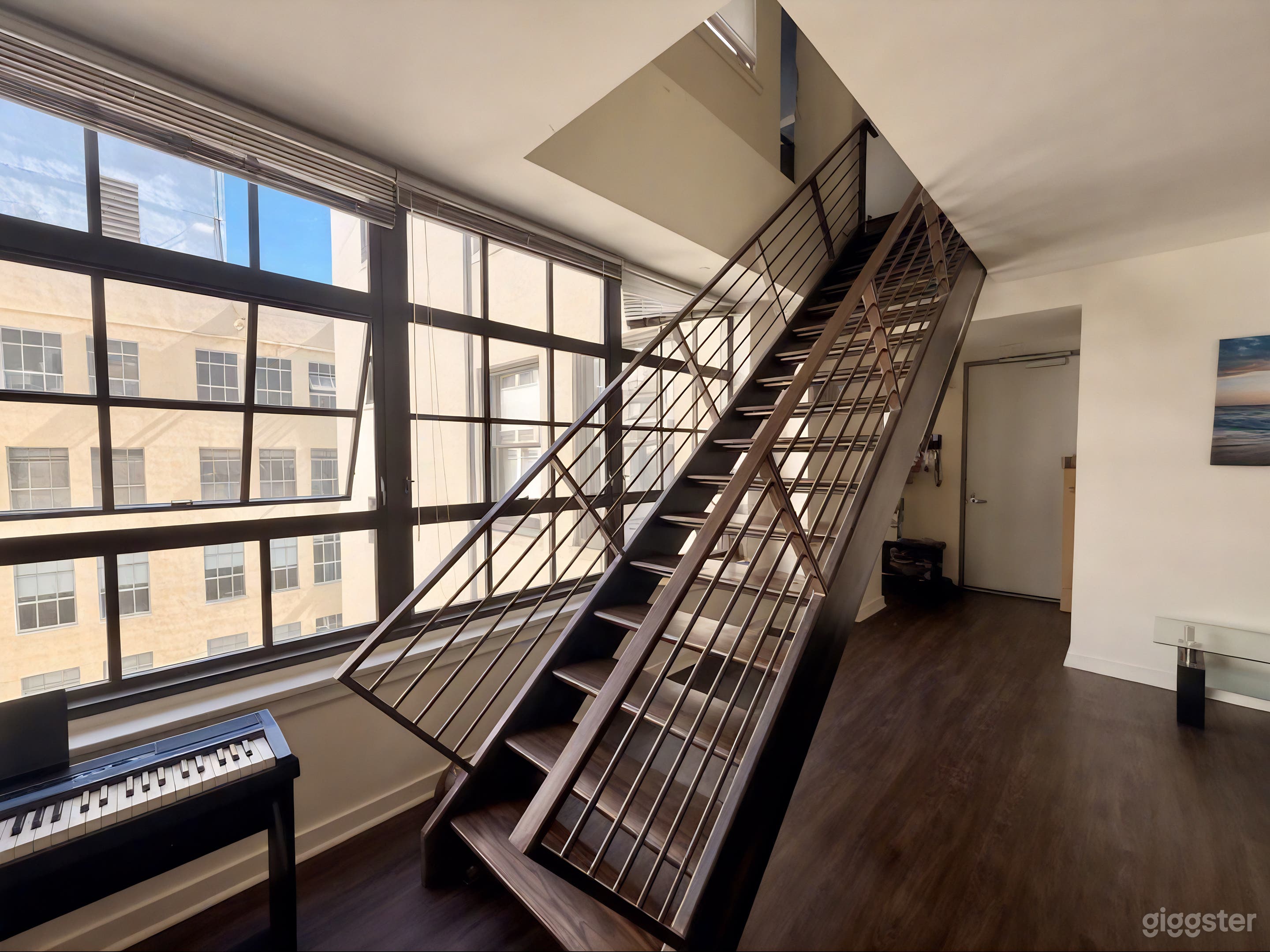 Sunlit Downtown LA Loft | 2 Levels, Open | Industrial Photo 1
