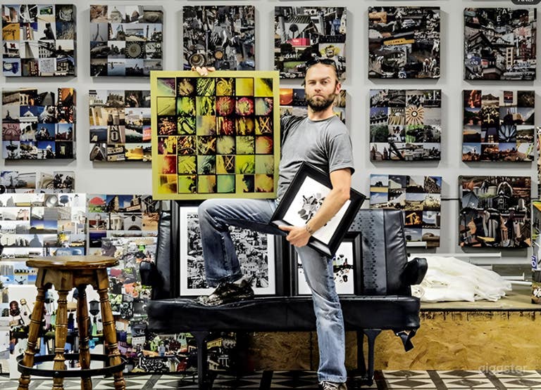 Studio de photographie créatif de 600 pieds carrés 