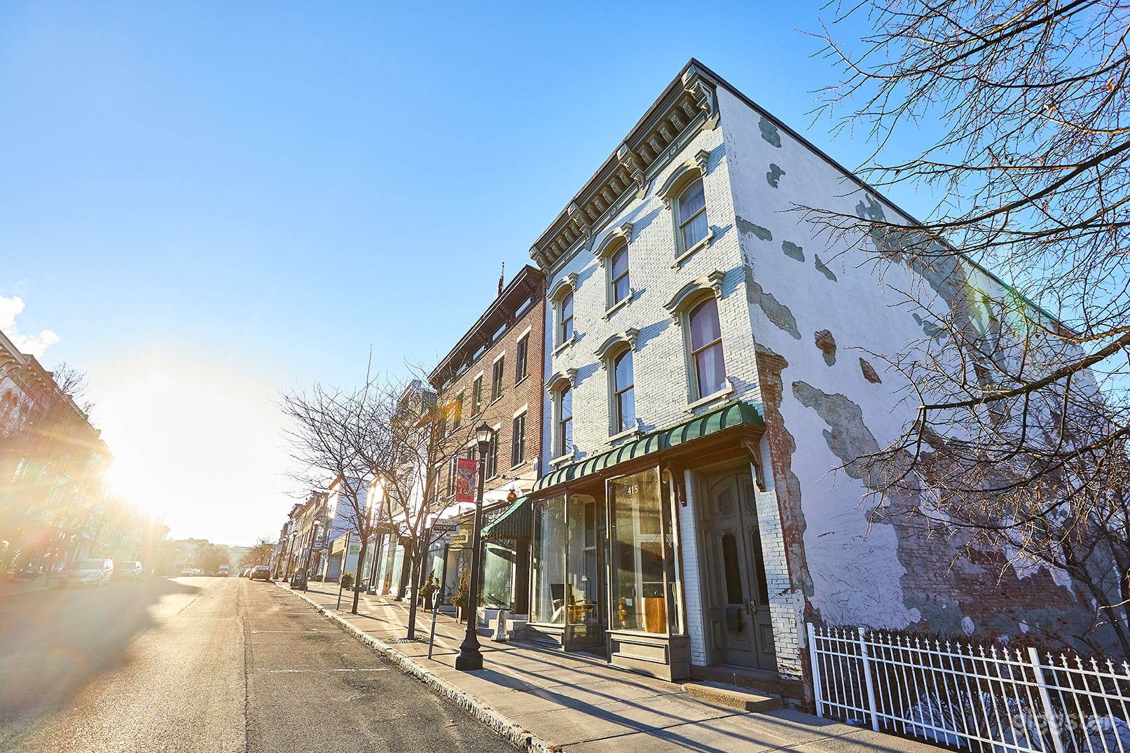 The Hudson Milliner Art Salon Building.