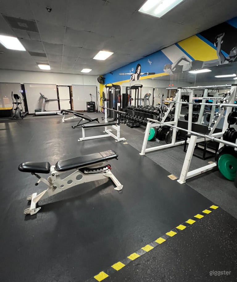  Fitness Studio/ Spacious/ Fully Equipped Gym in LA 