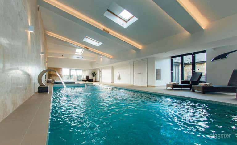 Luxury Indoor Private Swimming Pool Countryside  