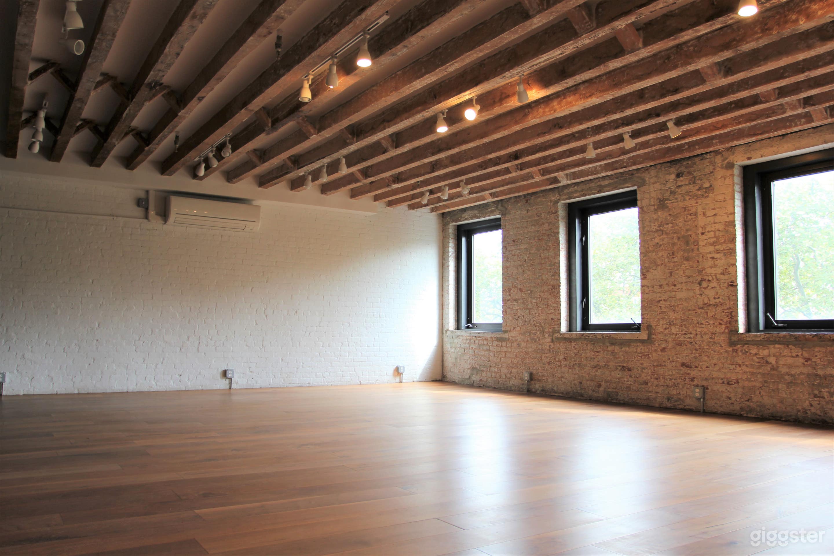 Convenient Exposed Brick Studio with Park Views Photo 1