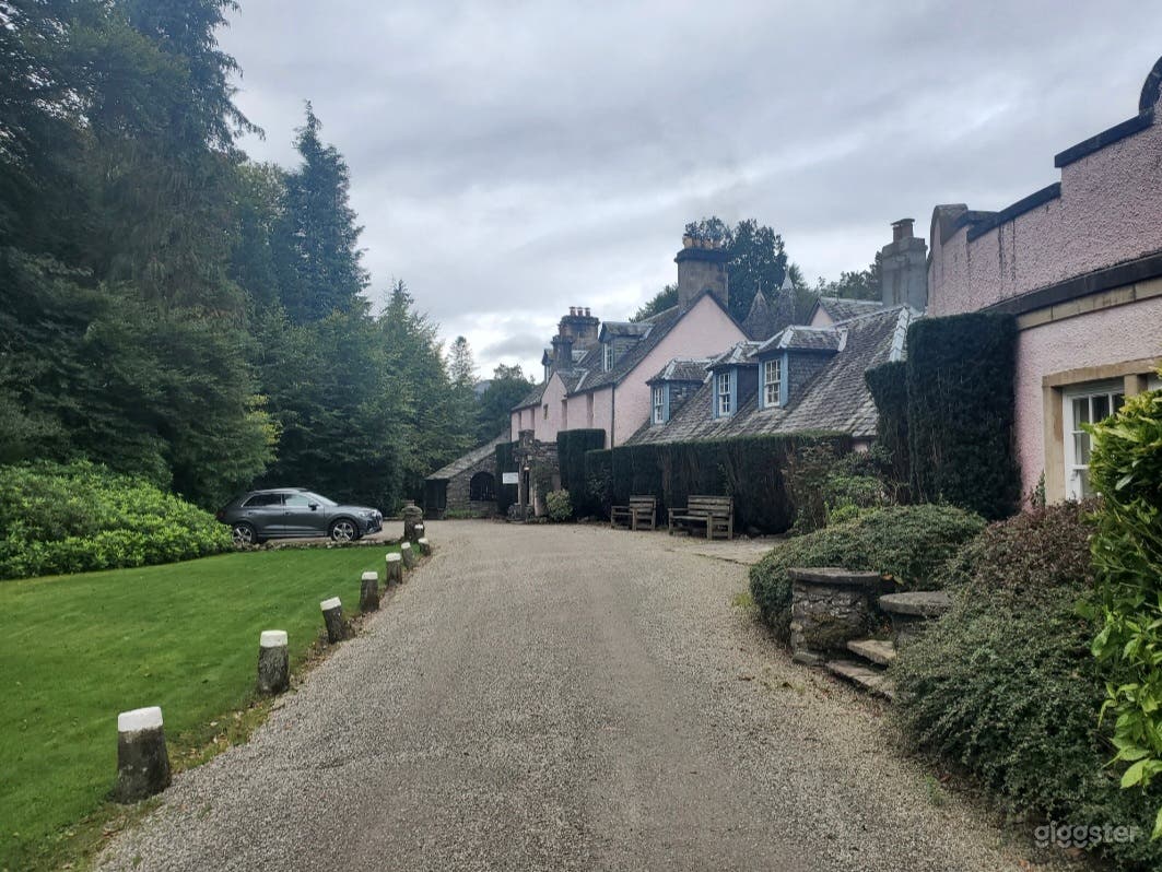 Scottish Country Manor House Historical Hotel weddings, film Photo 2